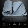 thumbnail image 6 of TOPCHANCES Heavy Duty Poly Tarp Cover 16 Mil Waterproof Tarpaulin Canopy Cover for RV Pool, 6 of 12