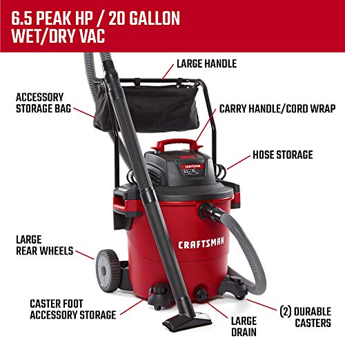 CRAFTSMAN CMXEVBE17656 20 gallon 6.5 