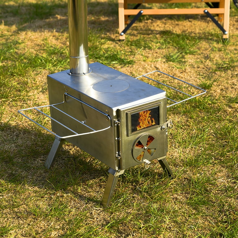 TOMOUNT Tent Stove Portable Camping Wood Burning Stove