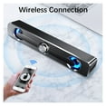 thumbnail image 3 of USB Wired Powerful Computer Speaker Bar Stereo Subwoofer Bass Bluetooth speaker Surround Soundbar for PC Laptop phone Tablet MP4 ,High Sound, 3 of 6