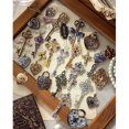 thumbnail image 4 of Antique Key Shape Sticker Scrapbooking Decorative Sticker for Kid Art Craft Card Making Notebook Journal Decoration Multicolor, 4 of 5