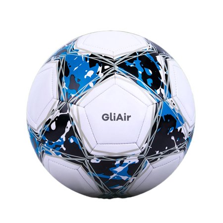 GliAir Foot balls, Soccer Ball - Synthetic Leather – Youth, Kids, Adult,Traditional Soccer Balls