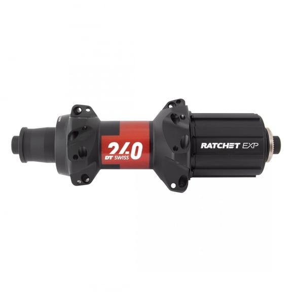 DT Swiss 240 EXP Rear Hub QR x 130mm Rim Brake HG 11 Road Black/Red 24H