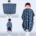 thumbnail image 3 of Capa de peluquero para niños Capa de niños profesional con diseño de velcro Delantal de corte de pelo Niños, 3 of 5