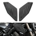 thumbnail image 4 of Motorcycle Air Intake Cover, Air Intake Guard Decorative High Reliability Durable ABS  For Autocycle Replacement For CB650R 2019 2020 2021 Gray,Carbon Fiber Style,Black,Bamboo, 4 of 8
