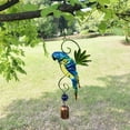 thumbnail image 6 of Uanit Parrot Wind Chime,Bird Wind Chimes Swinging Parrot Sculpture for Outsides,Hanging Decor Cute Memorial Wind Chimes Home Garden Ornaments, 6 of 8