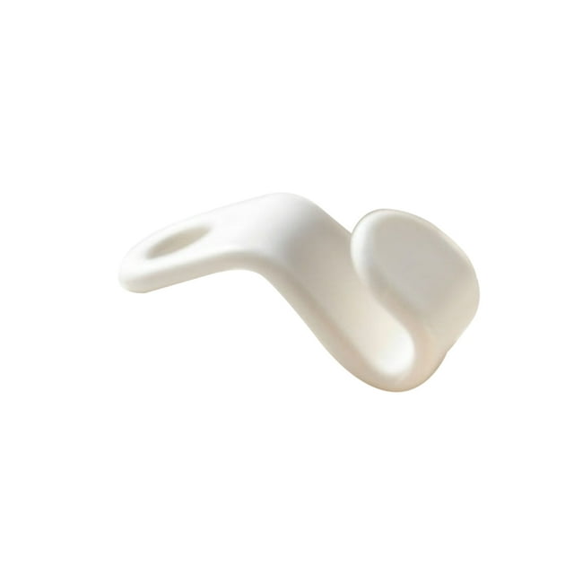 Youkk Clothes Extendable Hanger Storage Mini Space-Saving Multipurpose Connector Hooks Smooth Load-bearing Linking Hook Wardrobe White