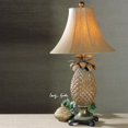 thumbnail image 1 of Uttermost Anana Bronze Accets Table Lamp in Brown Glaze, 1 of 2