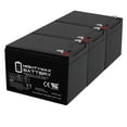 thumbnail image 1 of 12V 12AH SLA Battery Replacement for BLMFM12-12 - 3 Pack, 1 of 6
