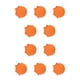thumbnail image 3 of Naiovety Cojín para silla de algodón de aplicación amplia para bistros - Cojín para silla de bistros para interiores y exteriores naranja naranja rojizo 10Conjunto, 3 of 6