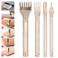 thumbnail image 4 of Prong Chisel, Not Easy To Deformation, Non-Slip Handle Design, Corrosion Resistance, No Fade, Leather Punch Tool, For Home Prong Chisel, 4 of 8