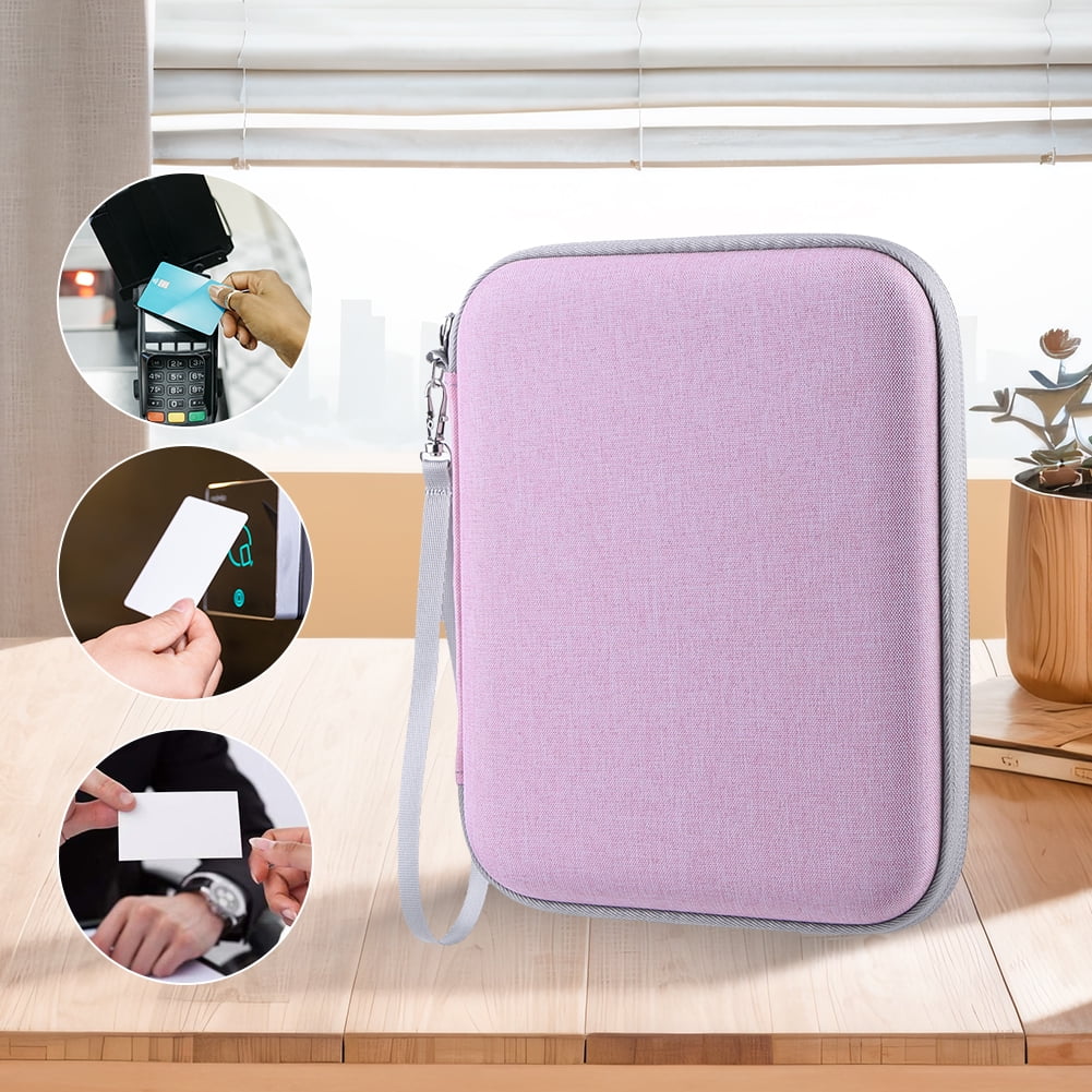 BLEEUS Card Case 80 Pockets Card Binder Holder Card Folder For Yoto Cards (Pink)Game Accessories