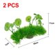 thumbnail image 2 of 2 piezas para decoración de peceras, plantas de plástico para peceras, decoración de plantas de plástico para peceras., 2 of 5