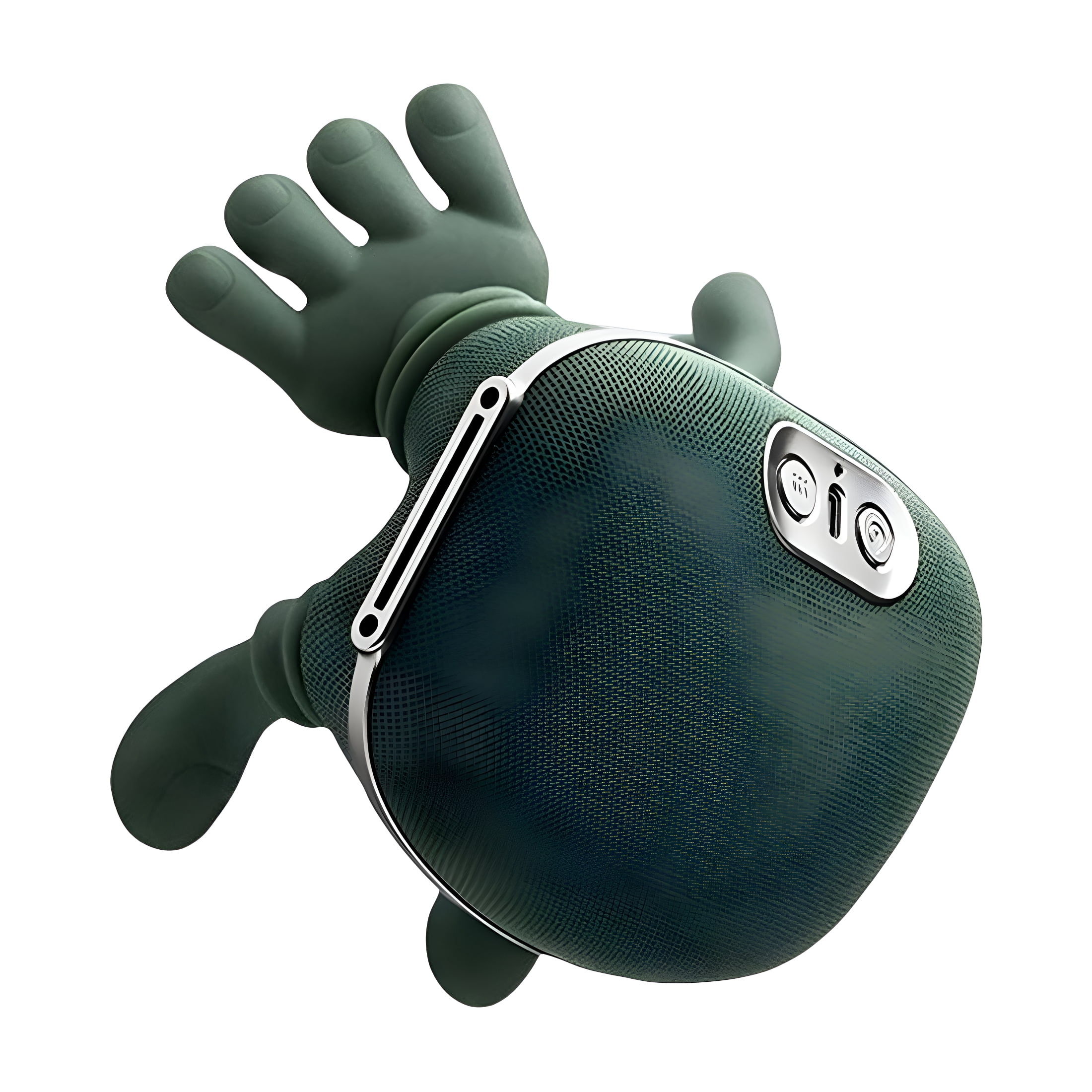 XIRQI Neck Massager with Fingers,Shiatsu Neck Massager for Back and Neck,Lower Abdominal,Discomfort Relief Deep Tissue with 3-Speed Adjustment,Green
