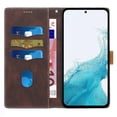 thumbnail image 2 of Nalacover for Samsung Galaxy A54 5G Wallet Case, Stylish PU Leather Card Slots Holder Flip Folio Cover with Kickstand Magnetic Clasp Soft Silicone Shockproof Protective Case for Samsung A54 5G,Brown, 2 of 6