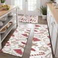 thumbnail image 2 of White Christmas Cookie Pattern Kitchen Rugs Sets Of 3,Kitchen Runner Rugs Non Skid Washable,Decorative Kitchen Floor Mats for Kitchen,Sink,Laundry,17"x30"+ 17"x47" + 17"x59", 2 of 6