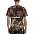 thumbnail image 2 of Men's T-Shirt Graphic Print Crew Neck Unisex Short Sleeve Hip Hop Adults Tees Top Streetwear, 2 of 8