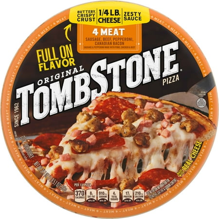 Tombstone Four Meat Frozen Pizza 21.1 oz.
