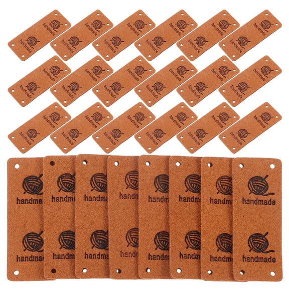 PENIKOKO 30 Pieces Clothes Labels for Handmade Apparel, Sewing, Crafting, and Clothing Tags