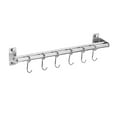 thumbnail image 4 of Youkk Convenient And Organized Kitchen Hook Rack For And Utensils Space-saving Double pole+40cm+6 5Set, 4 of 6