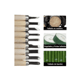 thumbnail image 4 of Tallado De Madera Mano De Carpintero Herramienta De Cincel C Plata/cafe, 4 of 5