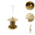 thumbnail image 6 of Pitycbo Bird Feeder Feeding Tool Iron Compact Versatile Decor for Outside Patio Lawn Bird Pattern, 6 of 9