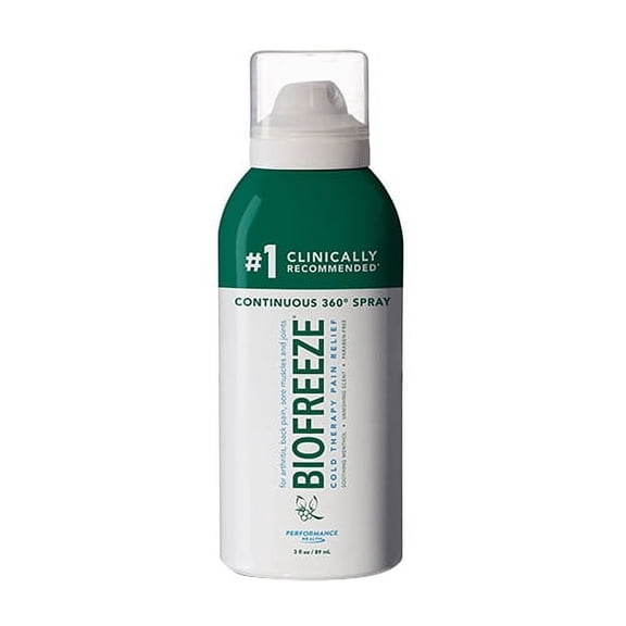 Biofreeze Classic Pain Relief 360 Continous Spray, 3 Oz pump