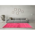 thumbnail image 3 of Ahgly Company Indoor Rectangle Abstract Pink Contemporary Area Rugs, 2' x 3', 3 of 4