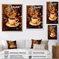 thumbnail image 4 of Designart "Mug Full Of Dreamy Coffee II" Coffee & Tea Wall Decor, 4 of 7