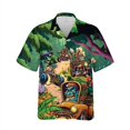 thumbnail image 3 of Nuevas camisas hawaianas con estampado Tiki 3D para hombres, camisa retro para hombres, ropa informal holgada para hombres, nueva moda 2024, camisa de manga corta para hombres, 3 of 5