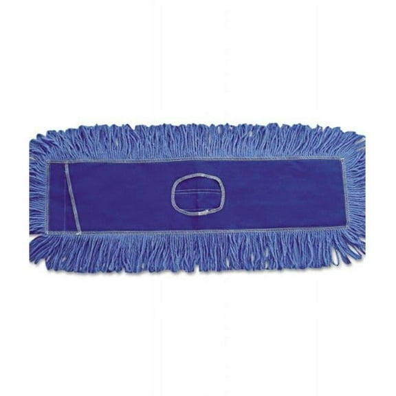 24 x 5 in. Looped-End MOP Head - Blue, Cotton & Synthetic Blend