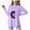 Purple, variant on Ccpelsie Girls Fall Winter T-shirts Kids Long Sleeve Crewneck Shirts Fall Tops Tees 5-14Years Green,9-10 Years