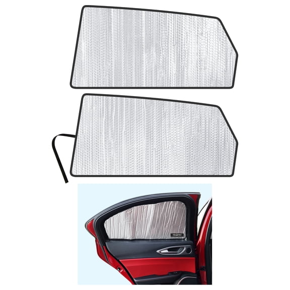 Rear Side Window Sunshades for 2017-2025 Alfa Romeo Giulia Sedan (Set of 2)