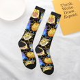 thumbnail image 4 of Daiia Sports Socks Cartoon Bird Owl Printed Novelty Crew Socks for Men Women Knee High Socks Cotton Socks Soft & Breathable Support Unisex Socks, 4 of 9