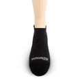thumbnail image 2 of USA Made - No Show Tab Socks - Micro Weight Full Cushion - Running Socks - Merino Wool - Mountain Heritage - Black - Small, 2 of 3