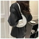 thumbnail image 1 of Bolso bandolera de un solo hombro para mujer | Bolso bandolera de piel de gran capacidad | Bolso multicompartimento para el trabajo, viajes y estudios, 1 of 3