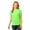 Neon Green, variant on Port & Company Ladies 5.4-oz 100% Cotton T-Shirt, Candy Pink, X-Large