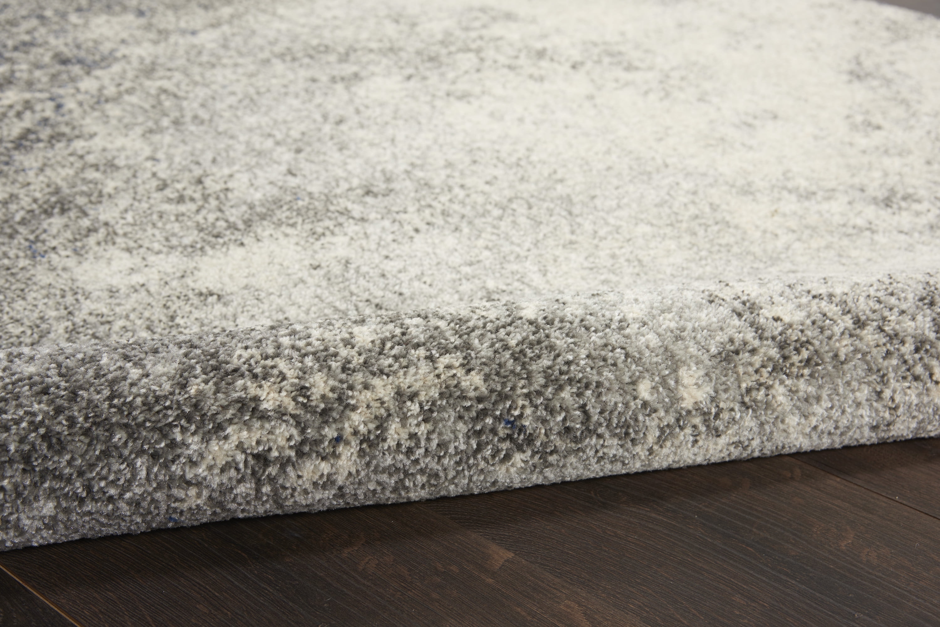 NOURISON Passion Teppich – 2,4 M Läufer, Modernes Abstraktes Design, Grau/elfenbein, Leicht Zu Reinigen