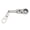 Bright gray, variant on 10mm Ratcheting Wrench Keychain with 180° Rotating Head Lightweight for Car Tuning