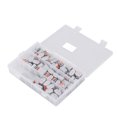 thumbnail image 3 of 60Pcs PCT Lever Wire Connectors Anti Aging Press Type Quick Connect Lever Cable Connectors 250V 4KV, 3 of 5