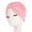 Pink, variant on Baseball Caps Womens Fashion Elastic Solid Color Comfortable Cap Beaded Large Cap for Women Beige