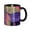 Black, variant on Mushroom Coffee Mug Fun Custom Ceramic Mugs 11oz Black
