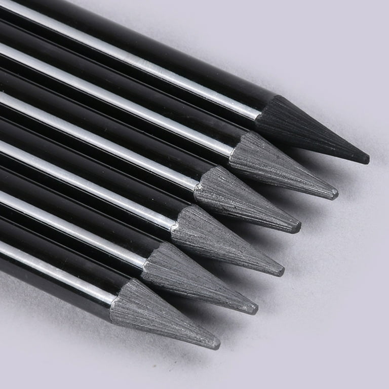 Oasis-X RNAB08RJYJ78P 6pcs woodless pencil set black woodless graphite  pencils hb, 2b, 4b, 6b, 8b and ee, drawing pencils for sketching, drawing an