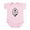 Petal Pink, variant on CafePress - Guam Seal Infant Bodysuit - Baby Light Bodysuit, Size Newborn - 24 Months