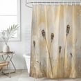thumbnail image 6 of Dandelion Floral Shower Curtain Set - 72" x 78" Washable Bathtub Curtain with 12 Hooks, Country Spring Pastoral Flowers Plants Waterproof Fabric Stall Shower Curtains for Bathroom/Bathtub Décor, 6 of 6