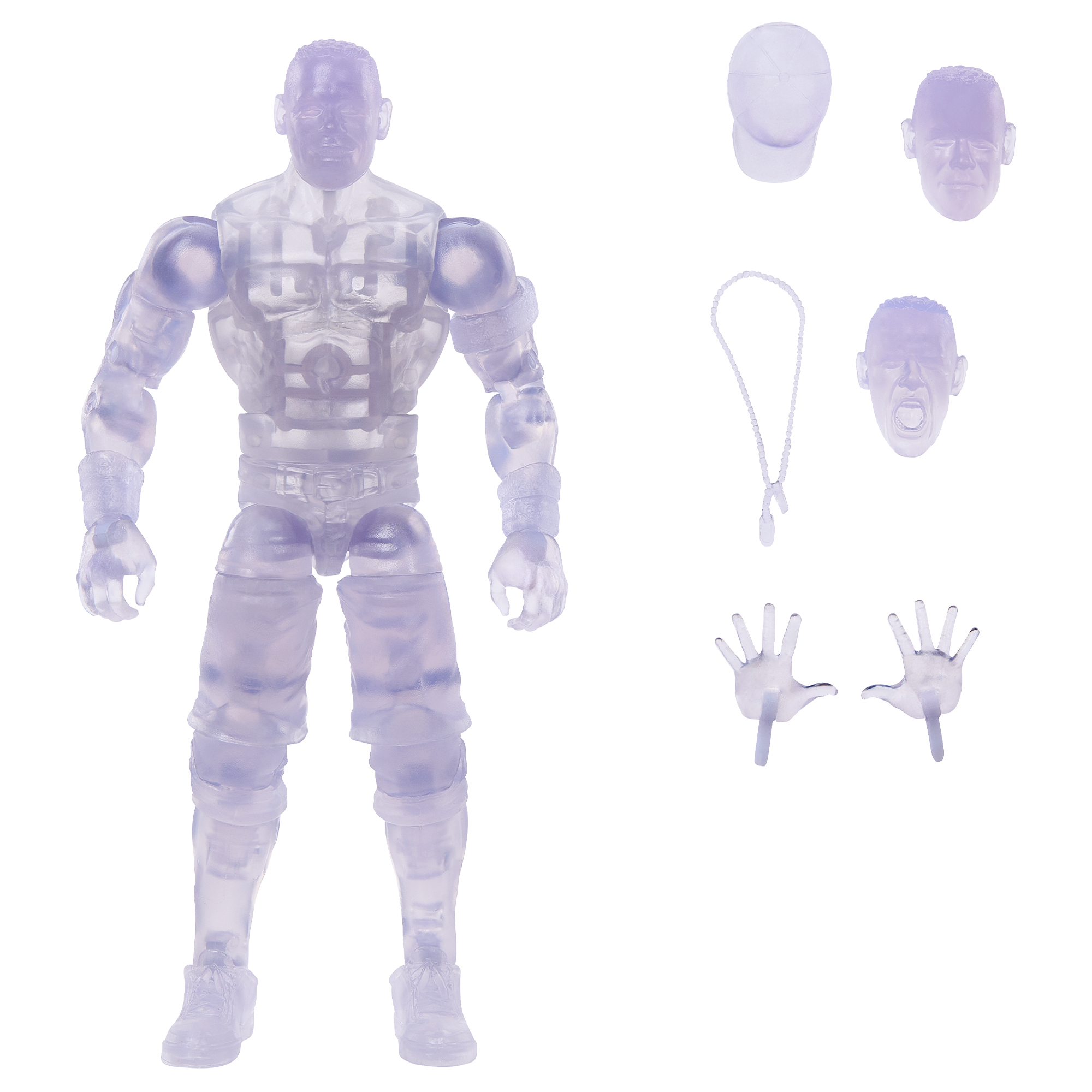 John Cena (U Can't See Me - Clear Figure) - WWE Elite Greatest Hits 8 Exclusive Mattel WWE Toy Wrestling Action Figure