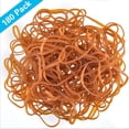 thumbnail image 2 of Qucyy Large Rubber Bands 180 Pieces Heavy Duty Large Rubber Bands Strong Elastic Bands for Office Supply, File Folders, Garbage Cans, 8 Inches (Yellow) Yellow, 2 of 5
