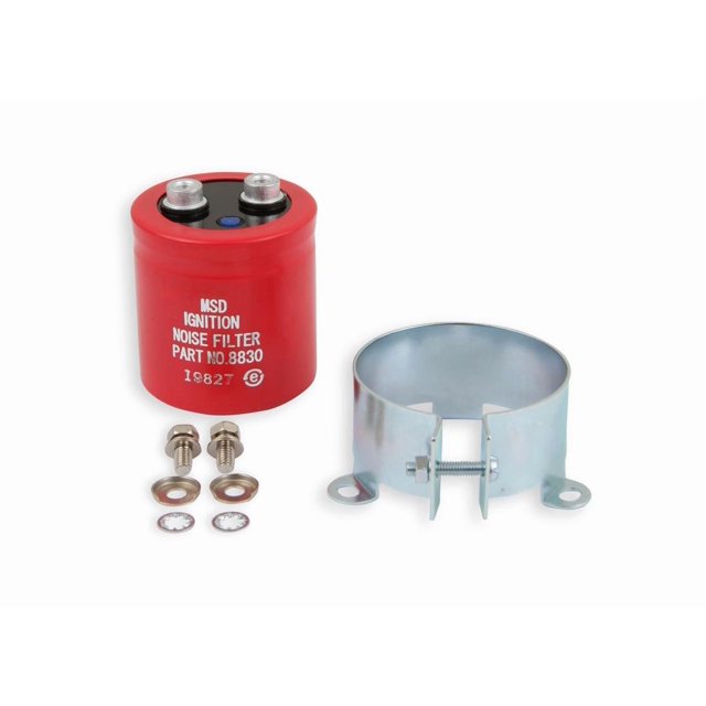 MSD Filtre à Bruit d'Allumage 8830MSD 26K RF Filtre Passif; Rouge