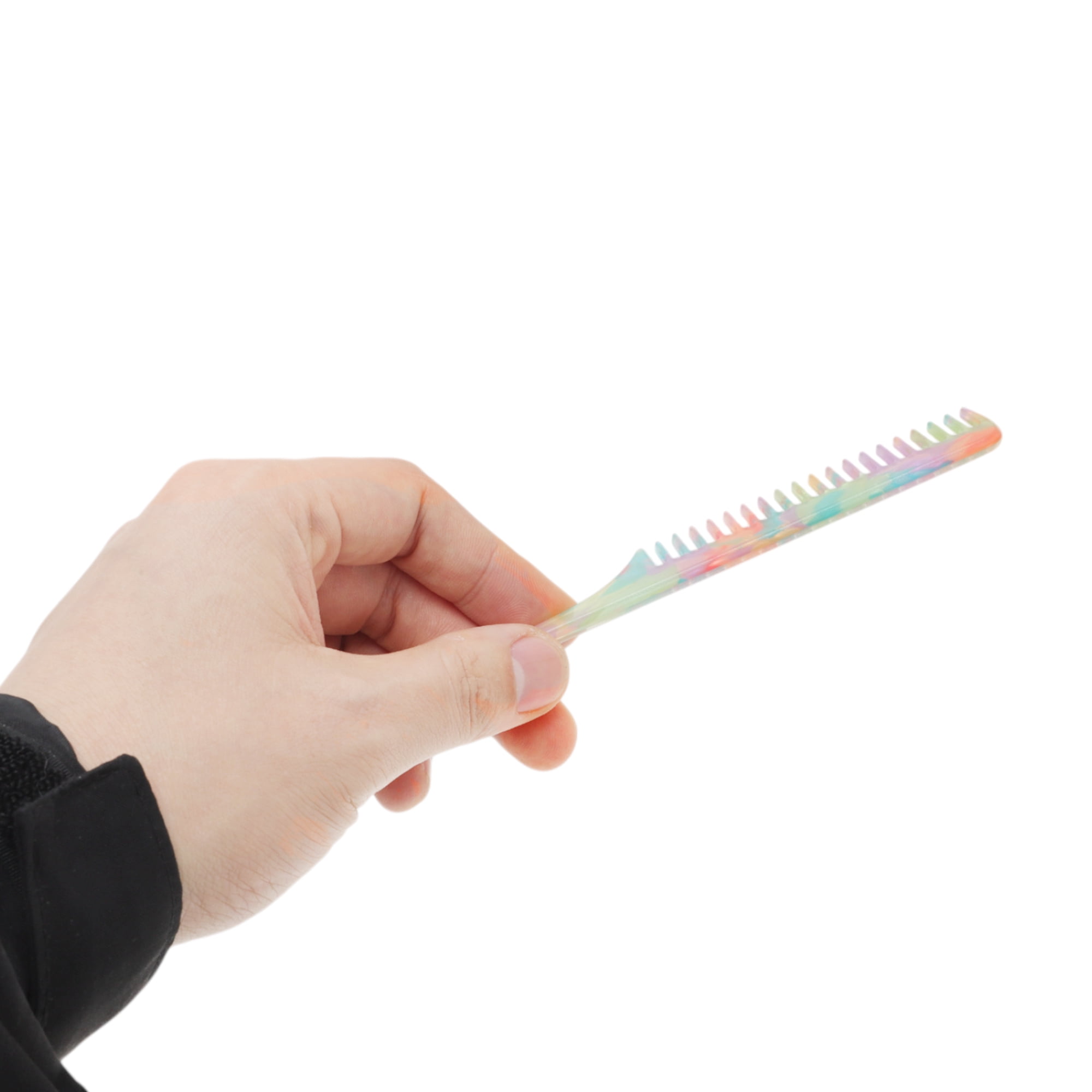 Unique Bargains 1 Pc Simple Vintage Rat Tail Comb for All Hair Types Multicolored