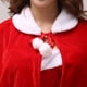 thumbnail image 5 of Disfraz de Papá Noel para mujer adulta, traje, capa, peluche, padre, ropa elegante, accesorios de cosplay de Navidad, sombrero, conjunto de ropa navideña, 5 of 5